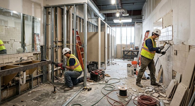 Restroom Renovation in Charleston, SC